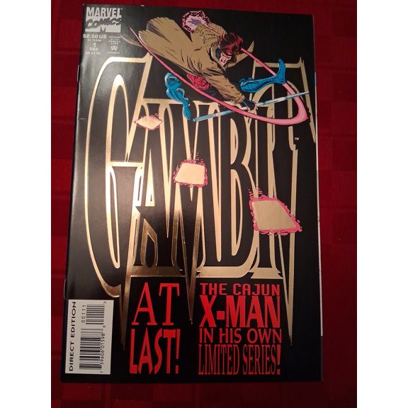 Collectible Gambit #1 Comic Book