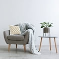 thumbnail image 2 of Stupell Industries Minimal Beige Checkered Decorative Printed Throw Pillow Design by Carrie Cantwell, 2 of 5