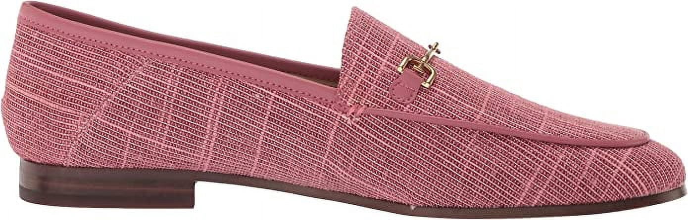 Sam Edelman Loraine Orchid Flower Almond Toe Fashion Loafer Pink Sam Edelman Loraine Orchid Flower Almond Toe Slip On Stacked  main image 2