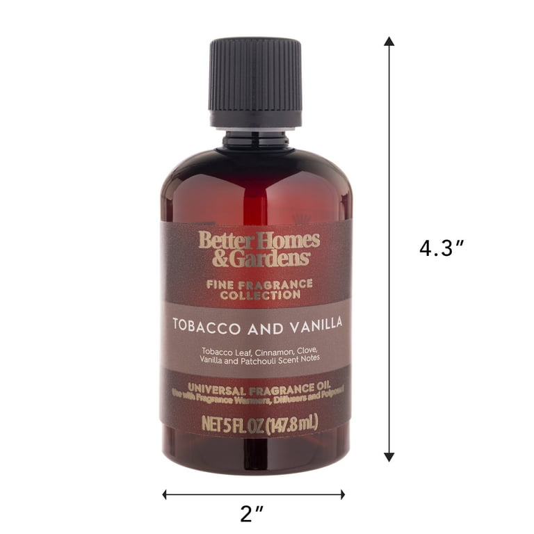 Better Homes & Gardens Fine Fragrance Universal Oil, Tobacco and Vanilla, 5  fl oz