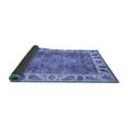 thumbnail image 2 of Ahgly Company Indoor Square Oriental Blue Traditional Area Rugs, 4' Square, 2 of 4