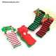 thumbnail image 3 of thewoodyou Calcetines De Adornos De Navidad Medias Largas Rayas Decoraciones Navideñas Altos Para Niñas A mx, 3 of 4