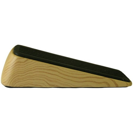 Black Cat Door Stop - Shepherd 9333 Wood Grain Door Wedge
