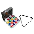 thumbnail image 2 of koolsoo Ensemble de 16 Mini Balles de Billard Ensemble Complet pour Salles de Jeux Jeu de Loisir Balle 3,8 cm, 2 of 9