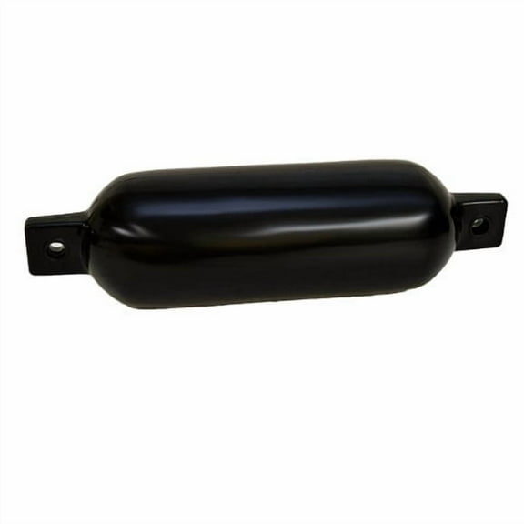 Dock Rite Boat Fender Bumper 87181 | 5.5 x 20 Inch Black Smooth