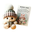 thumbnail image 1 of NAOJIE Mini Bunny Plush Toy with Cute Hugging Design,Gift Box Packaging with Card and Lights,7.1 Inches,Perfect Birthday,Easter,or Graduation Gift(B),Emotional Support Bunny,Easter Bunny, 1 of 5
