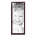 thumbnail image 2 of ArtToFrames 11" x 28" Cherry Picture Frame, 11x28 inch Red Wood Poster Frame (WOM-4095), 2 Pack, 2 of 8