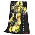 thumbnail image 5 of Jojos Bizarre Adventure Flannel Blanket Funny Ultra-Soft Micro Warm Throw Blanket Fleece Blanket Interesting Gift 80"X60", 5 of 9