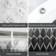 thumbnail image 4 of Stylishbed Cortina de Ducha Blanca y Negra y Gris Impermeable para Habitaciones húmedas, 180 x 180 cm, Cortinas de Ducha de poliéster Lavables con 12 Ganchos, 4 of 5