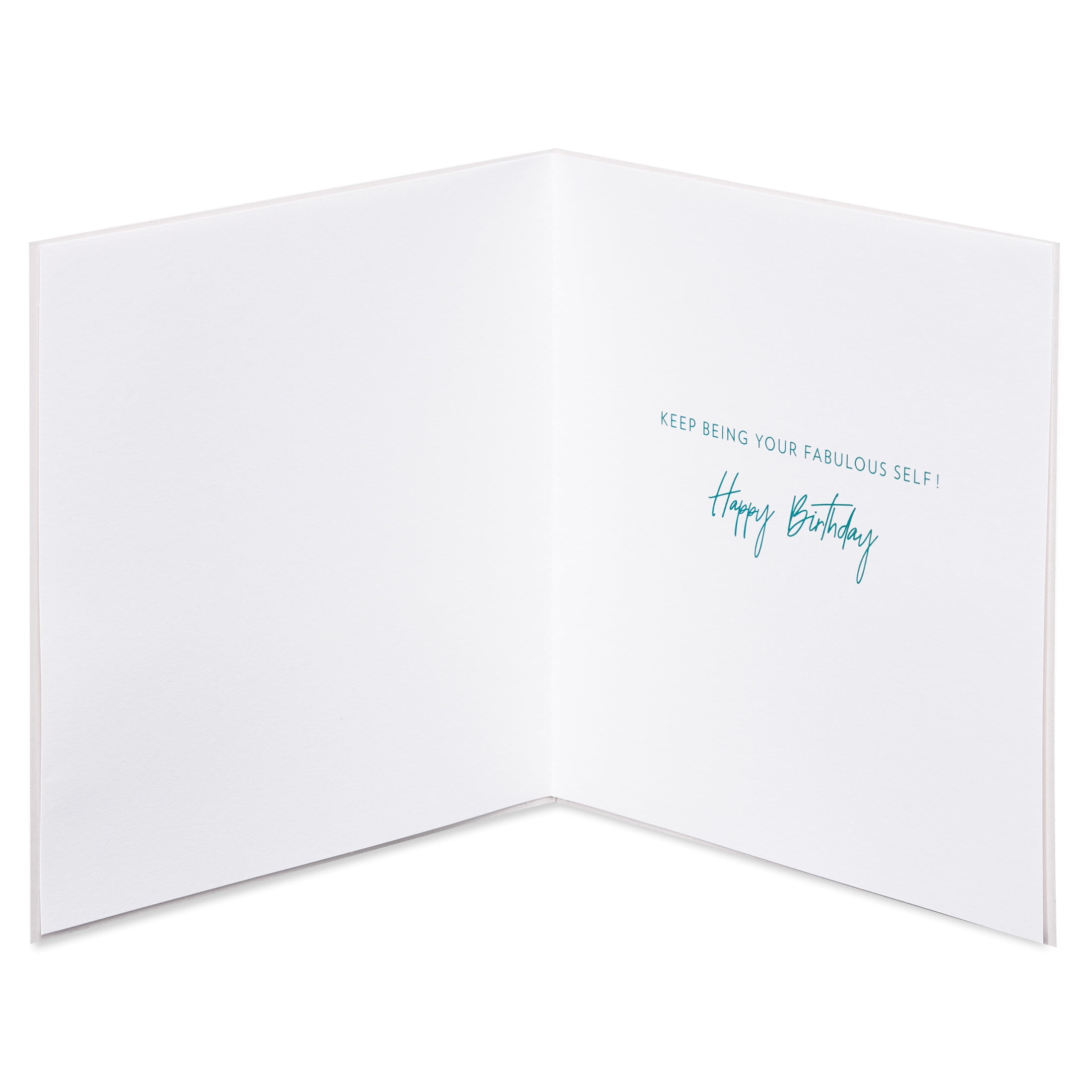 Papersong Premium Birthday Card (Rainbow Gem Shoe)