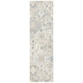 thumbnail image 3 of SAFAVIEH Glamour Charmaine Floral Wool Area Rug, Grey/Blue, 10' x 14', 3 of 9