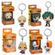 thumbnail image 3 of 2025 Funko llavero My Hero Academia Midoriya Izuku Deku Bakugo Izuko Shoto Todoroki Kyoka Keychians figuras de acción muñeca de juguete con caja, 3 of 5