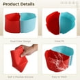 thumbnail image 4 of 2-in-1 Silicone Slow Cooker Liners, Reusable Divider Insert for 6-7QT, Oval Shape, Dishwasher Safe Slow Cooker Liner for Two Meal Cooking, 4 of 7