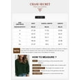 thumbnail image 3 of SHEWIN Women's Pullover Sweater Solid Color Long Sleeve Knitted Jumpers Crewneck Pullovers Tops Petite, 3 of 8