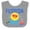 Heather/White, variant on Inktastic Florida Time Summer Vacation Boys or Girls Baby Bib