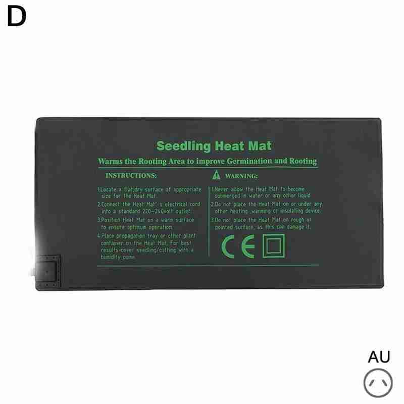 52X24cm Seedling Heat Mat Plant Seed Germination Propagation Clone Starter Pad 