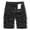 Black, variant on WWV Cargo Shorts Men Work Shorts for Men Construction Pockets Zipper Button Shorts Solid Color Casual Comfy Loose Fit Fitness Sports Workwear Pants Army Green L