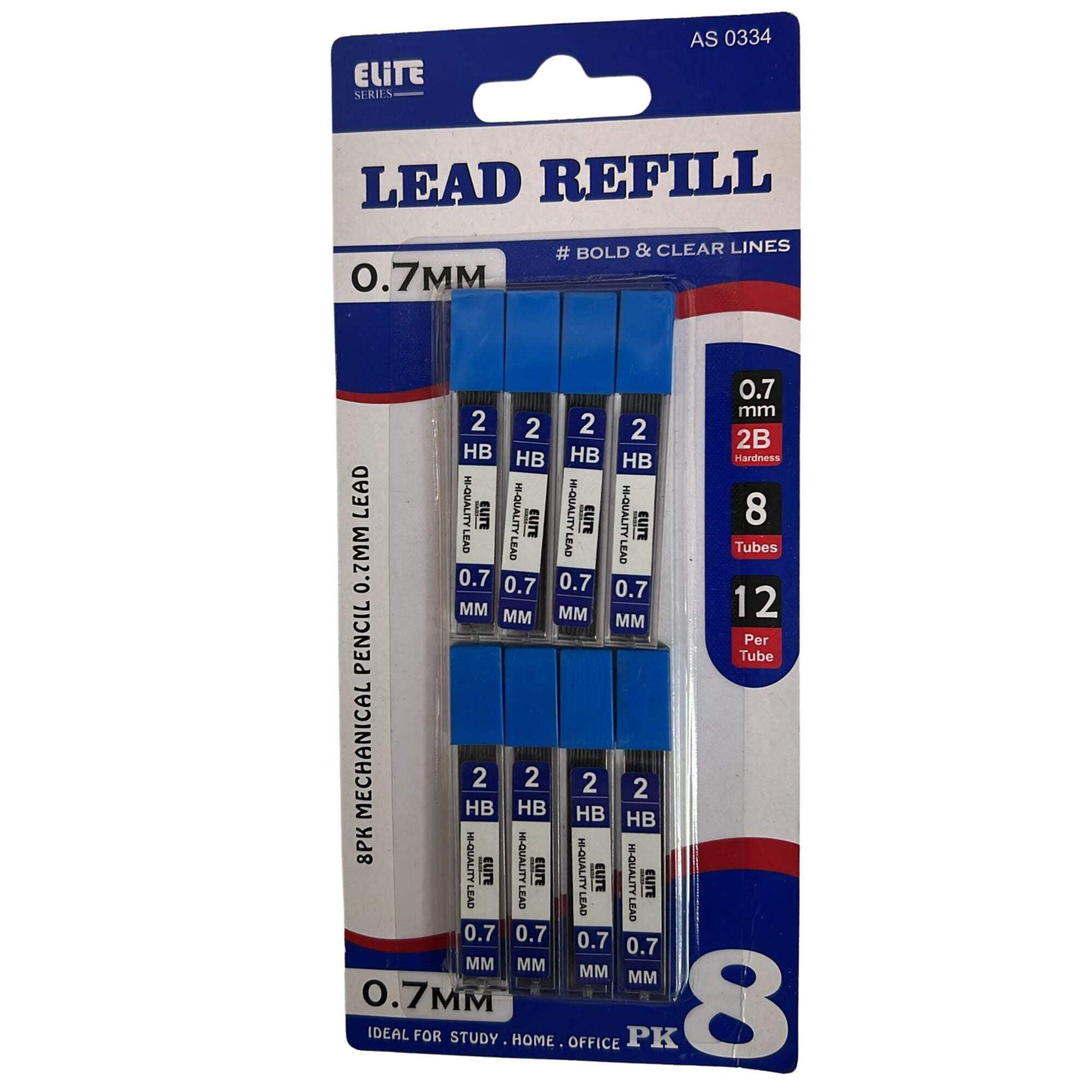 Pilot 0.7mm Mechanical Pencil Refills, HB Leads, 60mm Length, 12 per Tube  (60009) - Walmart.com, image size:2000x2000