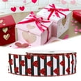 thumbnail image 6 of Abbraccia Valentines Day Gift Ribbons Heart Ribbon 5Yards Decor 1.5" Wide Gift Wrapping Ribbon for Gift Packaging Scrapbooking Birthday Black White, 6 of 8