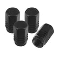 thumbnail image 2 of 4 tapones universales para válvulas de neumáticos, herméticos y sellados. Negro, 2 of 9
