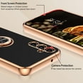 thumbnail image 6 of Daxi for Samsung Galaxy A14 with Ring Stand, 360 Degree Rotation Magnetic Phone Case -Black, 6 of 16