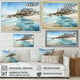 thumbnail image 4 of Designart "Coastal Dream House On The Horizon I" Coastal Pier Canvas Wall Art, 4 of 7