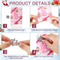 thumbnail image 3 of Estuches para tarjetas de regalo TecUnite, 30 unidades, color rosa, Navidad, 12 x 8 x 2 cm, 3 of 7