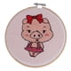 thumbnail image 2 of s Bricoje de ños Principiante Manualidade Enganchar Alfombra de para Tejer, de Inicio C Cerdo Macarena Kits de inicio de bordado de punzón, 2 of 8