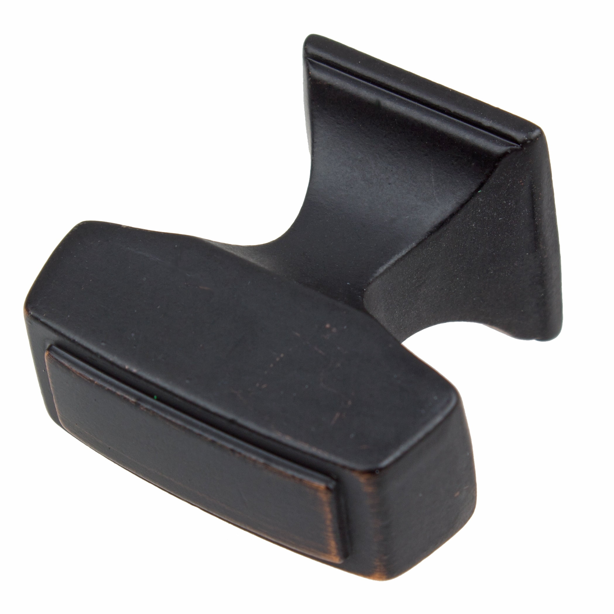 GlideRite 1-1/8 in. Transition Style Rectangle Cabinet Knob, Oil Rubbed Bronze, Pack of 25