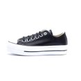 thumbnail image 1 of Converse Chaussures de Sport Chuck Taylor All Star Lift Clean pour Femmes, Noir/noir/blanc, 6.5, 1 of 6