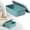 blue, variant on Clearance Portable Pink 300ml Silicone Travel Soap Box - Leakproof Soap Container with Lid for Business Trips and Camping