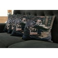thumbnail image 5 of Ambesonne Gothic Throw Pillow Cover 4 Pack, Steampunk Woman Vintage, 16", Brown Teal, 5 of 5
