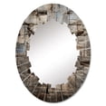 thumbnail image 2 of DESIGN ART Designart "Hebrew Western Wall Collage II" Religion & Spirituality Modern Wall Mirror 24in.x36in., 2 of 4