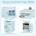 thumbnail image 4 of Refasy Piggy Bank Cash Coin Can ATM Bank Electronic Coin Money Bank for Kids--Hot Gift, 4 of 10
