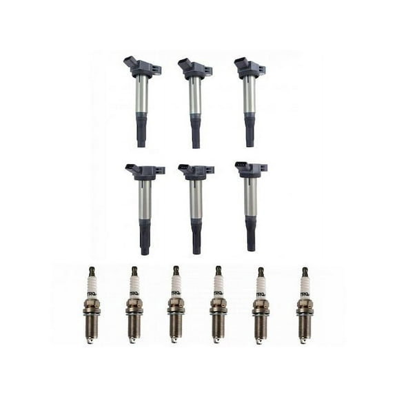 Ignition Coil Set with Spark Plugs 12 Piece - Compatible with 2006 - 2016 IS350 2007 2008 2009 2010 2011 2012 2013 2014 2015