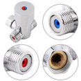 thumbnail image 5 of G1/2 Hot-Water Cold Water Valve, Mixing Valve Thermostatic Mixing Valve, Bathroom Water Temperature Control for Automatic Bath Faucet, 5 of 5