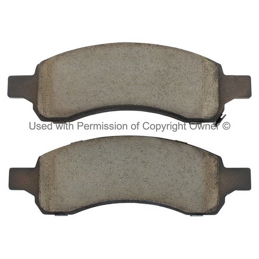 Mpa Electrical 1003-1169C Quality Built Disc Brake Pad Set   Black Series,