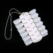 Colored Long Ballerina Acrylic False Nail Tips Full Cover Manicure Designs Nails Set