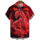 thumbnail image 3 of Camisa de Año Nuevo 2024 para hombre, camisas de manga corta con cuello de solapa a la moda, blusas y camisas con estampado 3D de dragón geniales, 3 of 5