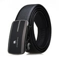 thumbnail image 2 of Men's inner automatic buckle leather belt pure men's business belt, 2 of 5