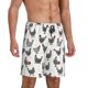 thumbnail image 2 of Fotbe Funny Chicken Pantalones Cortos de Pijama para Hombre, Ropa de Dormir, Pantalones de Pijama Cortos para Hombre-4X-Large, 2 of 6