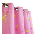 thumbnail image 2 of Cortina Deco 135x220 cm Blackout Rosa con Lunas, 2 of 2