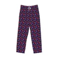 thumbnail image 5 of Balery Blackberries print Men's Pajama Pants,Ultra Lightweight Pjs,Lounge Pant-Medium, 5 of 9