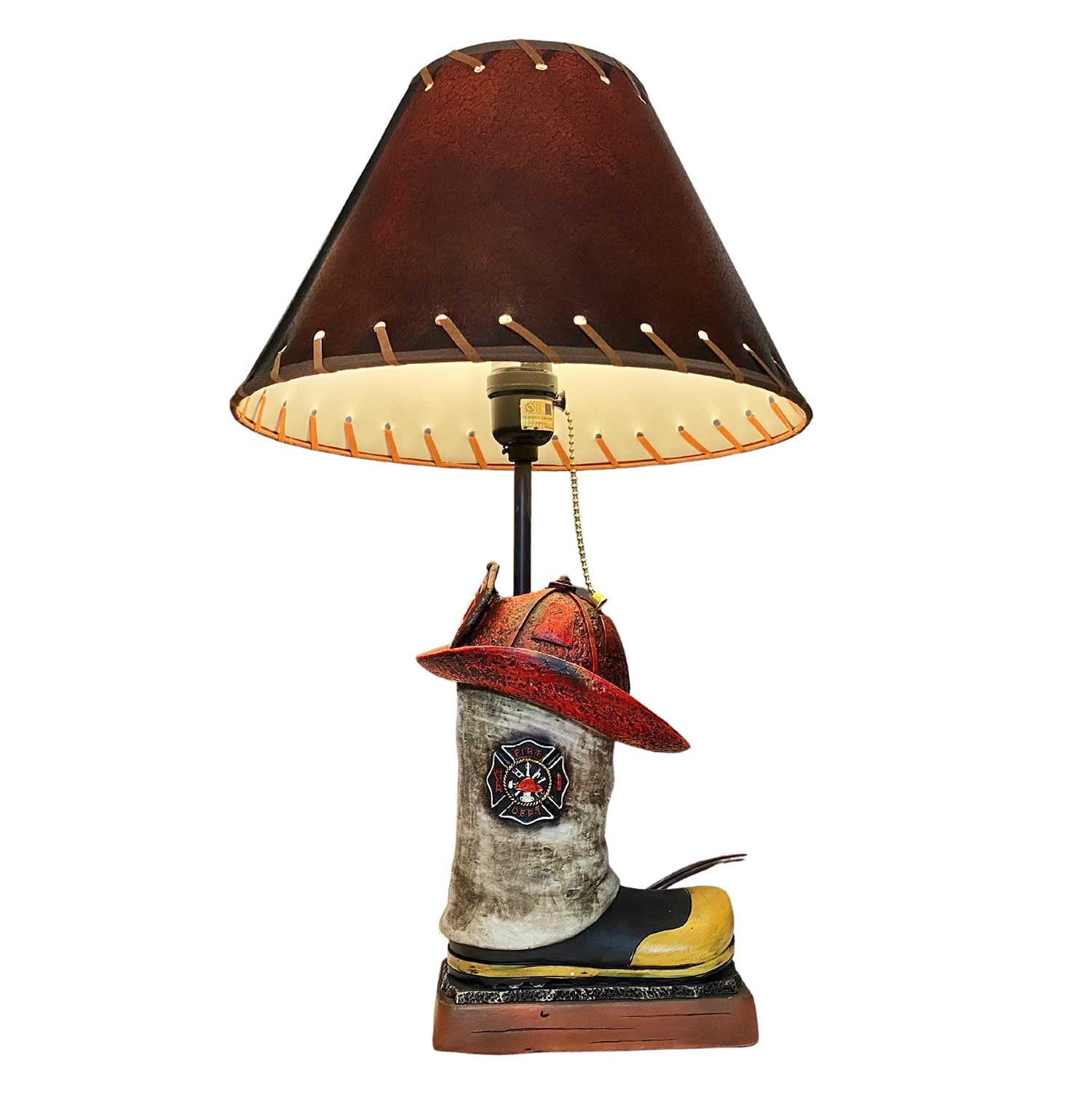 Man Cave Lamp  Gift for firefighter-fireman gift Fire Hose Lamp 