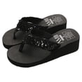 thumbnail image 5 of Leozcaa Women Arch Support Flip Flops Comfortable Casual Summer Beach Thong Sequins Anti-Slip Slide Sandals, 5 of 5