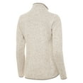 thumbnail image 3 of Women's Antigua  Oatmeal 2025 MLB All-Star Fortune Half-Zip Sweatshirt, 3 of 3