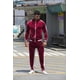 thumbnail image 2 of Chándal de terciopelo para hombre, conjunto de 2 piezas, sudaderas con cremallera, chaqueta, pantalones con bolsillos, 2 of 5