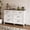 Retro, variant on 7-Drawer Dresser for Bedroom with Anti-Tip Design, 48" Handle-Free Modern Storage Chest - Premium Engineered Wood Dresser, Black