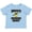 AE-Light Blue, variant on Kayak Gifts Daddy Kayaking Buddy Boys or Girls Baby T-Shirt