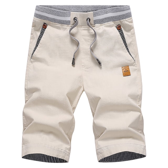 WILLBEST Pantalones Cortos Holgados de Verano para Hombre, Informales, de Moda y Holgados
